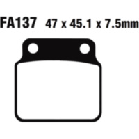 Bremsbeläge Bremsklotz Standard EBC FA137TT