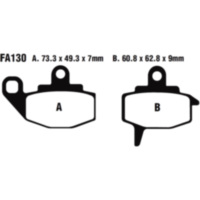 Bremsbeläge Bremsklotz Standard EBC FA130TT