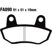 Brake pad semi-sinter v ebc FA090V