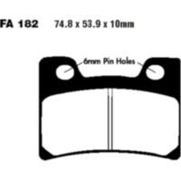 Brake pads sint hh ebc FA182HH