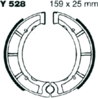 Bremsbacken mit Feder EBC Y528