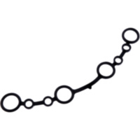 Head cover spark plug seal (orig spare part) 1026223