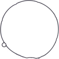 CLUTCH COVER GASKET OUTER ATHENA 8654