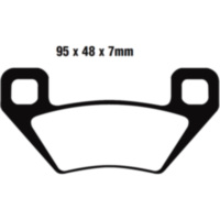 Brake pads std ebc FA395TT