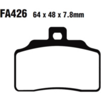 Brake pads std ebc FA426