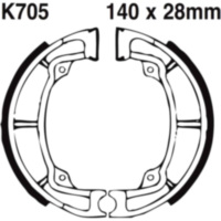 Brake shoes inc springs ebc K705