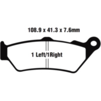 Brake pads scooter ebc SFA2092