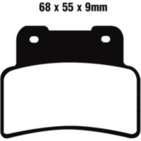 Brake pads scooter ebc SFA432