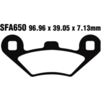 Brake pads scooter ebc SFA650