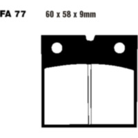 Bremsbeläge Bremsklotz Semi-Sinter V EBC FA077V