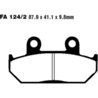 Brake pads semi-sint v ebc FA1242V