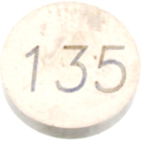 Valve shim 7.5 mm 1.35