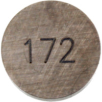 Valve shim 8.8 mm 1.72