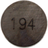 Valve shim 8.8 mm 1.94