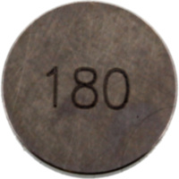 Valve shim 9.5 mm 1.80