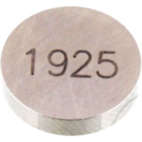 Valve shim 9.5 mm 1.925