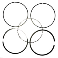 Piston ring kit S41316119 fitting for Peugeot Speedake  50 FE053-DE 2000, 