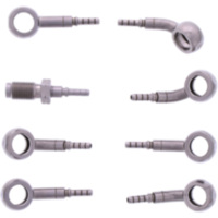 BRAIDED STEEL BRAKE HOSE KIT 6029
