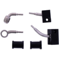 BRAIDED STEEL BRAKE HOSE KIT 6062