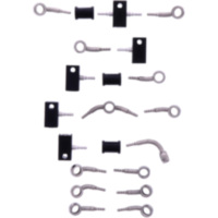 BRAIDED STEEL BRAKE HOSE KIT 6069