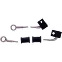BRAIDED STEEL BRAKE HOSE KIT 6076