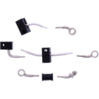 Bremsschlauch Stahlflex Kit Anschluss silber 4-teilig 1178861