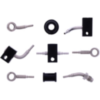 BRAIDED STEEL BRAKE HOSE KIT 6091