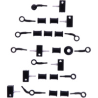 BRAIDED STEEL BRAKE HOSE KIT 6096