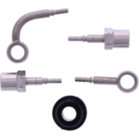 BRAIDED STEEL BRAKE HOSE KIT 6098