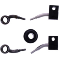 BRAIDED STEEL BRAKE HOSE KIT 6108
