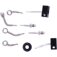 Bremsschlauch Stahlflex Kit Anschluss silber 4-teilig 1178892
