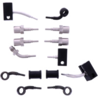 BRAIDED STEEL BRAKE HOSE KIT 6119