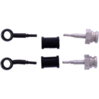 Bremsschlauch Stahlflex Kit Anschluss schwarz 2-teilig 1178918