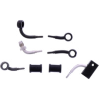 BRAIDED STEEL BRAKE HOSE KIT 6148