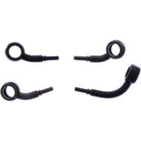 Bremsschlauch Stahlflex Kit Anschluss schwarz 2-teilig 1178942