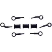 BRAIDED STEEL BRAKE HOSE KIT 6163
