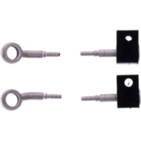 BRAIDED STEEL BRAKE HOSE KIT 6166