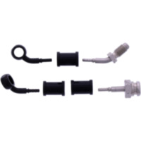 BRAIDED STEEL BRAKE HOSE KIT 6184
