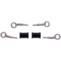 Bremsschlauch Stahlflex Kit Anschluss silber 2-teilig 1178968