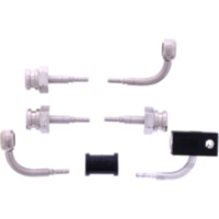 Bremsschlauch Stahlflex Kit Anschluss silber 3-teilig 1178972