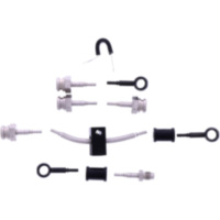Bremsschlauch Stahlflex Kit Anschluss schwarz 5-teilig 1178973