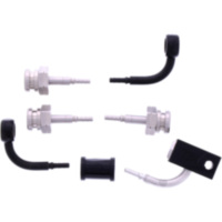 BRAIDED STEEL BRAKE HOSE KIT 6192