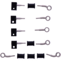 BRAIDED STEEL BRAKE HOSE KIT 6193