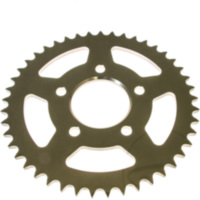 Rear sprocket aluminium 46 tooth 525 silver 512904646