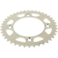 Rear sprocket aluminium 40 tooth pitch 415 silver