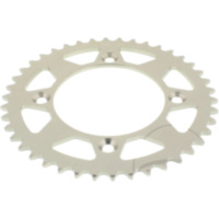 Rear sprocket aluminium 42 tooth pitch 415 silver