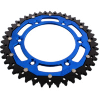 sprocket Dual 46Z Pitch 520 blue