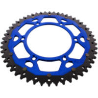 sprocket Dual 52Z Pitch 520 blue