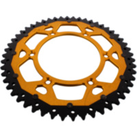 sprocket Dual 52Z Pitch 520 gold ZFD89752GLD