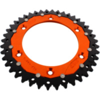 Kettenblatt Kettenrad Dual 42Z Teilung 520 orange